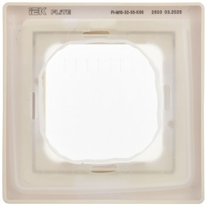 FLITE Рамка 1-местная IP55 Рпро-1-55-ФлСл сливочный IEK