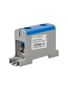 Клемма вводная силовая КВС 16-95 кв.мм. синяя IEK