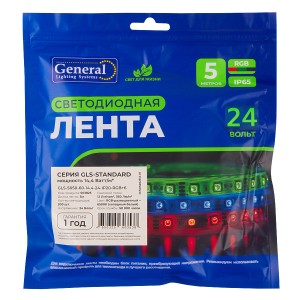 Лента светодиодная GLS-5050-60-14.4-24-IP20-RGB+6