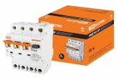 АВДТ 63 4P(3Р+N) C63 30мА 6кА тип А - Автоматический Выключатель Дифференциального тока TDM