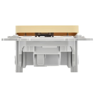 FLITE Выключатель 1-клавишный 10А ВС11-1-0-ФлН навахо IEK