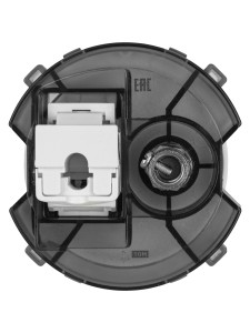 Розетка компьютерная RJ45 + TV розетка оконечная платина, "Байкал" TDM