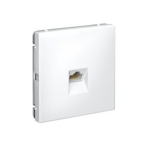 ARTGALLERY РОЗЕТКА компьютерная RJ45, кат. 6A, механизм, БЕЛЫЙ