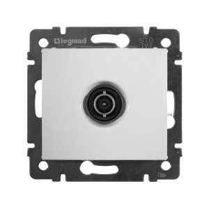 VALENA Розетка TV оконечная белый