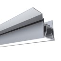 Профиль алюминиевый для натяжного потолка под светодиодн. ленту (крепление к потолку), 52.1х35.2 мм, 2 м