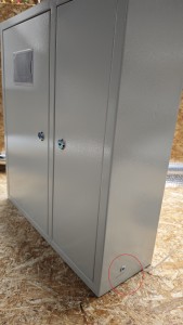 TITAN Корпус металлический ЩУРн-3/30 (540х490х165мм) IP31 IEK