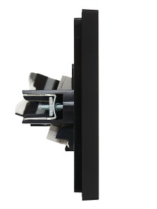 FORTE&PIANO Розетка двойная RJ11+RJ45 кат.5E FP135 черный IEK