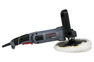 Полировальная шлифмашина E0303 PROFIPOWER УПМ-180 (180мм, 1400Вт, 1300-4000об/мин, с регулировкой оборотов, в коробке)