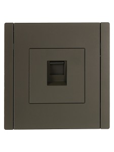 FORTE&PIANO Розетка компьютерная RJ45 кат.5E FP332 серый IEK