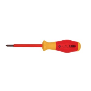 Отвертка диэлектрическая крестовая PZ1X80 91510290