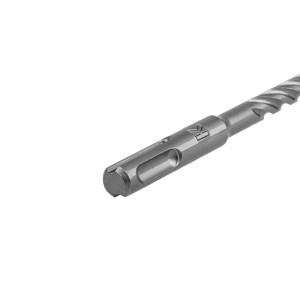 Бур по бетону SUPER 8x160мм, профессиональный, цельная крестовая пластина, SDS PLUS KRANZ