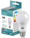 Лампа светодиодная LED Bulb A60 510lm 4000K E27 IEK