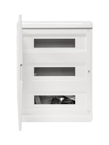 TEKFOR Корпус пластиковый ЩРВ-П-54 IP41 белая дверь IEK