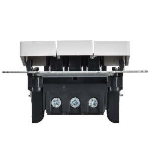 BRITE Выключатель 3-клавишный 10А ВС10-3-0-БрАБ арктический белый IEK