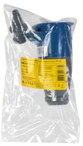 Розетка переносная ССИ-213 2P+PE 16А 200-250В IP44 IEK