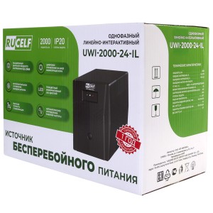 Источник бесперебойного питания RUCELF UWI-2000-24-IL