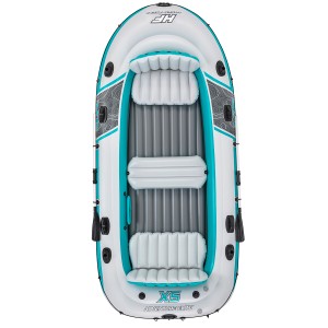 65159 Надувная лодка "Adventure Elite X5 Raft Set" вёсла, насос 364х166см BESTWAY
