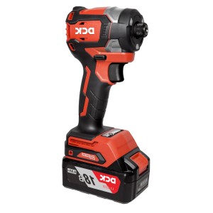 Дрель-шуруповерт аккум DCK KDPL208 2*4А/ч, HEX-impact, 208нм, 3 скорости, подсветка