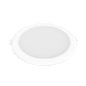 Светильник Gauss Elementary Downlight круг 13W 1100m 4000K 170-260V IP20 145*26 монтаж белый LED