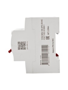 Устройство защитного отключения УЗО ВДТ YON MAX MDL100, 4P, 30mA, 25A, тип АС DKC