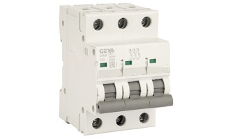 Авт. выключатель GYM8-3P-63C, 3P, 63A, хар-ка C, 4,5kA, 3M