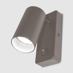 Бра GWL-GU10-M-IP20 Графит Башня