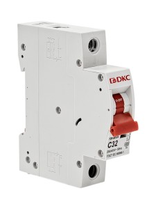 Автоматический выключатель YON max типа MD63S, 4,5кА, 1 полюс, хар-ка C, 32А DKC
