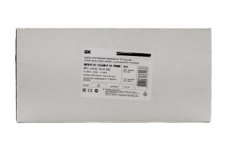 PRIME Корпус пластиковый ЩРН-П-18 модулей навесной черный IP41 IEK