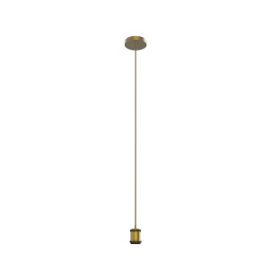 Светильник подвесной Gauss Decor PL022 бронзовый E27, 1 м