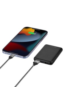 Внешний аккумулятор "Юкон 5", 5000 mAh, 2.4 А, 2 USB, Type-C, TDM