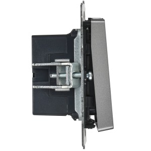 BRITE Кнопка звонка с индикацией для отелей 10А ВС10-1-9-БрС сталь IEK