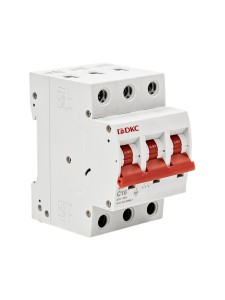 Автоматический выключатель YON max типа MD63N, 6кА, 3 полюса, хар-ка C, 16А DKC