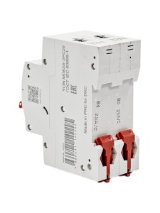 Автоматический выключатель YON max типа MD63S, 4,5кА, 2 полюса, хар-ка C, 25А DKC
