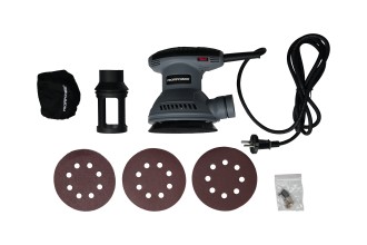 Эксцентриковая шлифовальная машина E0273 PROFIPOWER МШЭ-350 (до 14000 об/мин, диск 125 мм, кабель 2м, в коробке)