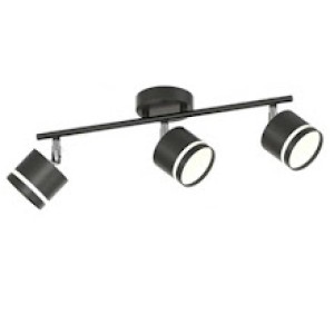 Светильник X4505/3 черный/хром