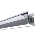 Профиль алюминиевый для натяжного потолка под светодиодн. ленту (крепление к стене), 52.1х35.2 мм, 2 м