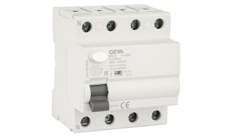 УЗО GYL9-4P-40A-30mA, 4P, 40A, 6 kA, 30mA, тип AC, 4M