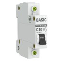 Автоматический выключатель 1P 10А (C) 4,5кА ВА 47-29 EKF Basic