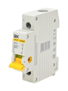 KARAT Выключатель нагрузки (мини-рубильник) ВН-32 1P 32А IEK