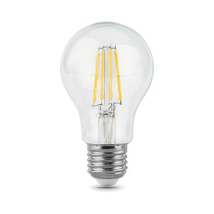 Лампа Gauss Filament А60 10W 970lm 4100К Е27 LED 1/10/40