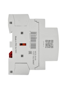 Контактор модульный YON max типа MCE, 4P, 25A, 240В, 4НО DKC