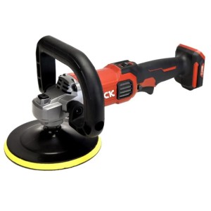 Машина шлифовальная угловая аккумуляторная (полировальная) DCK KDSP02-180, 180мм,18В 2*5А/ч, 500-3000 об/мин