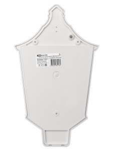 Светильник садово-парковый НБУ 06-60-003 настенный, пластик, расс. поликарбонат, белый TDM