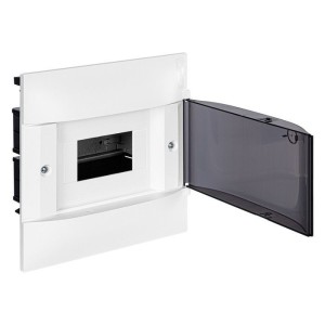 Щиток встр. Practibox S 6М, прозр. дым. дверь, с клеммами N+PE, IP40