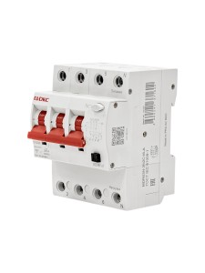 Дифавтомат YON max типа MDR, 3P+N, 30mA, 16A, хар-ка C, 6kA, тип A DKC