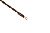 Ретро провод "Эко" 2х2,5 витой ГОСТ коричневый (50м) TDM