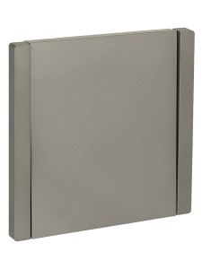 FORTE&PIANO Выключатель 1-клавишный 10А FP501 сталь IEK