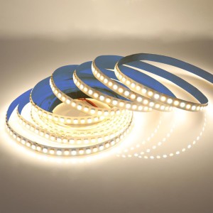 00-513 Светодиодная лента 24В, 14/4 Вт/м, smd5050, CCT 60 д/м, IP20, 900 Лм/м, ширина подложки 10мм, 5м, 3000K+6500К.