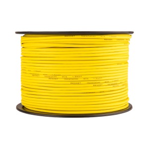 Провод ПГВА 1х1,00мм², желтый, бухта 100м REXANT