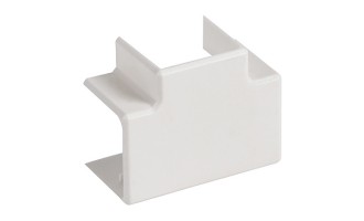 METRA - Т-образный отвод для мини-канала 16х16мм, пластик
